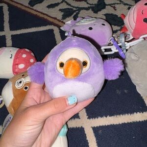 dodo bird squishmallow keychain